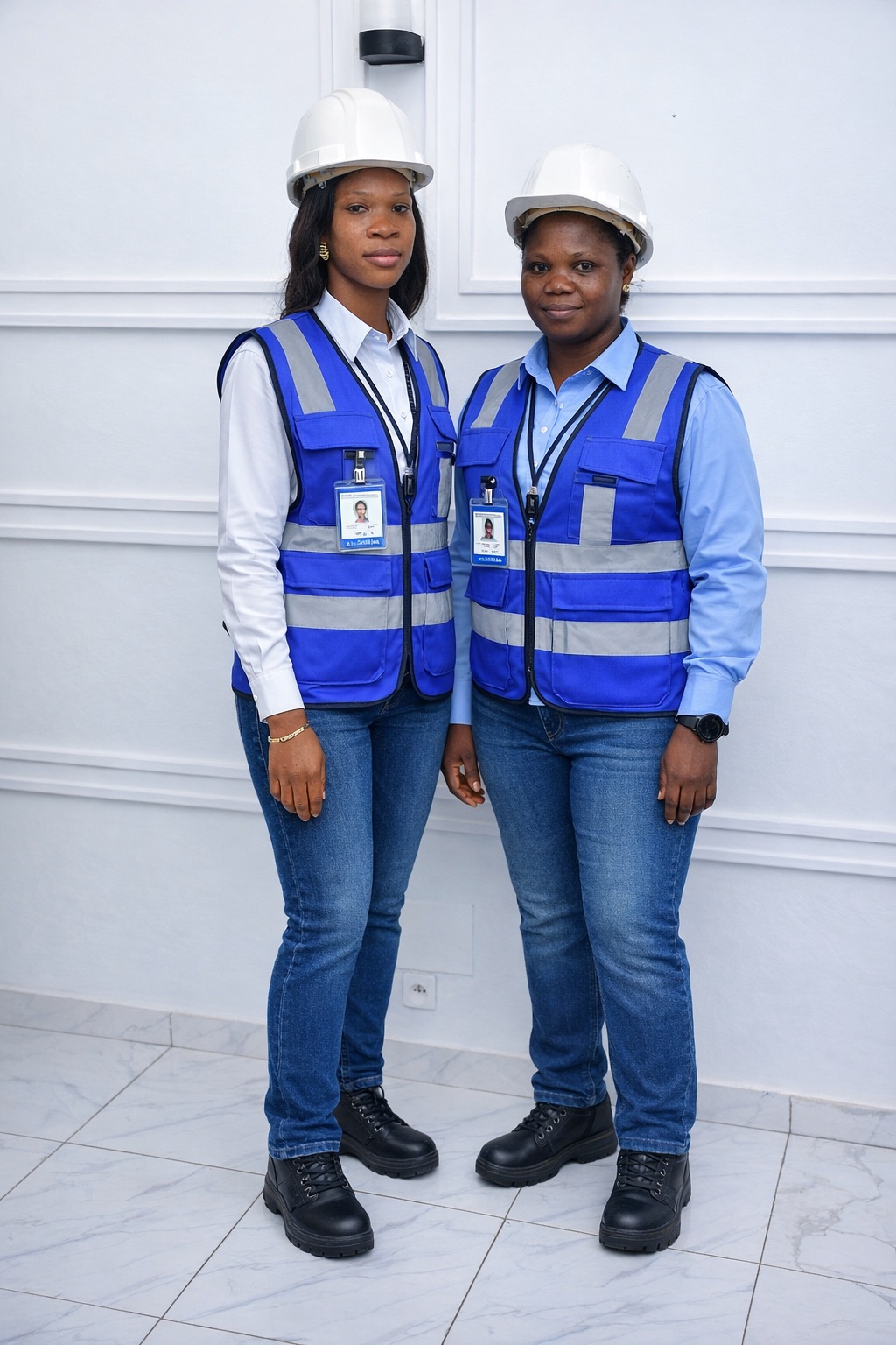 Équipe Nekor en tenue professionnelle